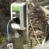 NRGkick Typ 2 an öffentlicher Ladesäule in Verwendung.