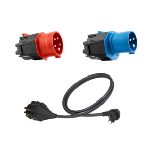 NRGkick Steckeraufsatz Set Standard CH bestehend aus 16A 5Pol, 16A 3Pol, Typ J 8A.